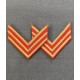 Нарукавный знак воинского различия СТАРШЕГО ЛЕЙТЕНАНТА Красной Армии, обр.1940 г.